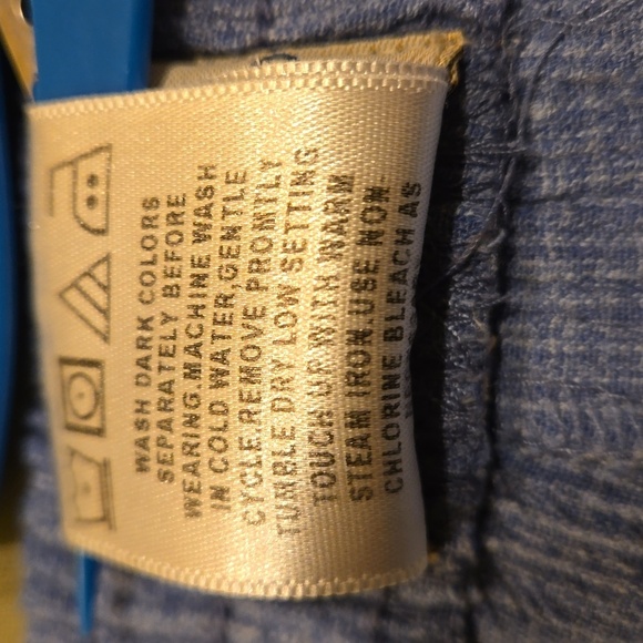 ♥️5 for $25♥️ Koret City Blues Women size 20W Blue Knit Wide Leg Pullon Pants - Picture 11 of 13